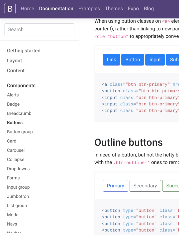 Bootstrap Components