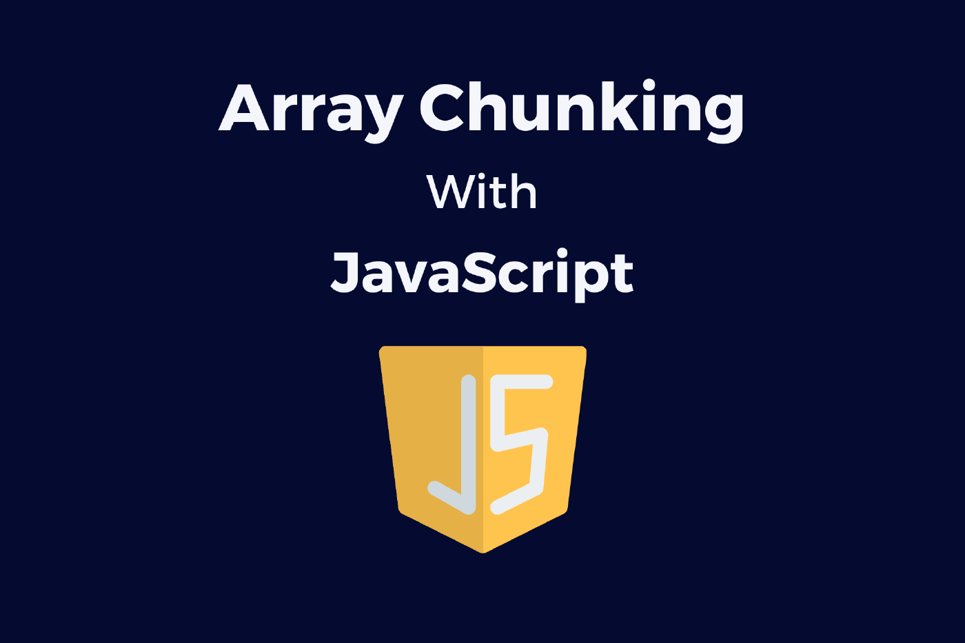 get the chunk in javascript assignment expert